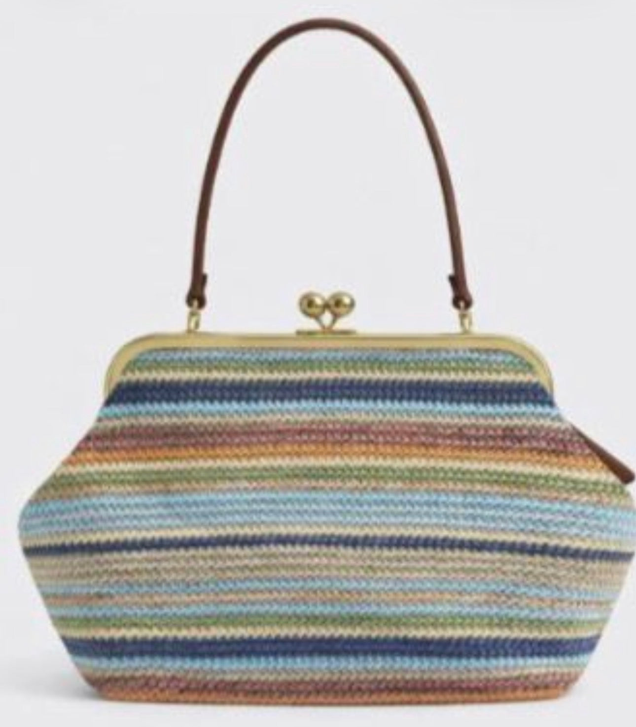Straw Hobo Large Bag