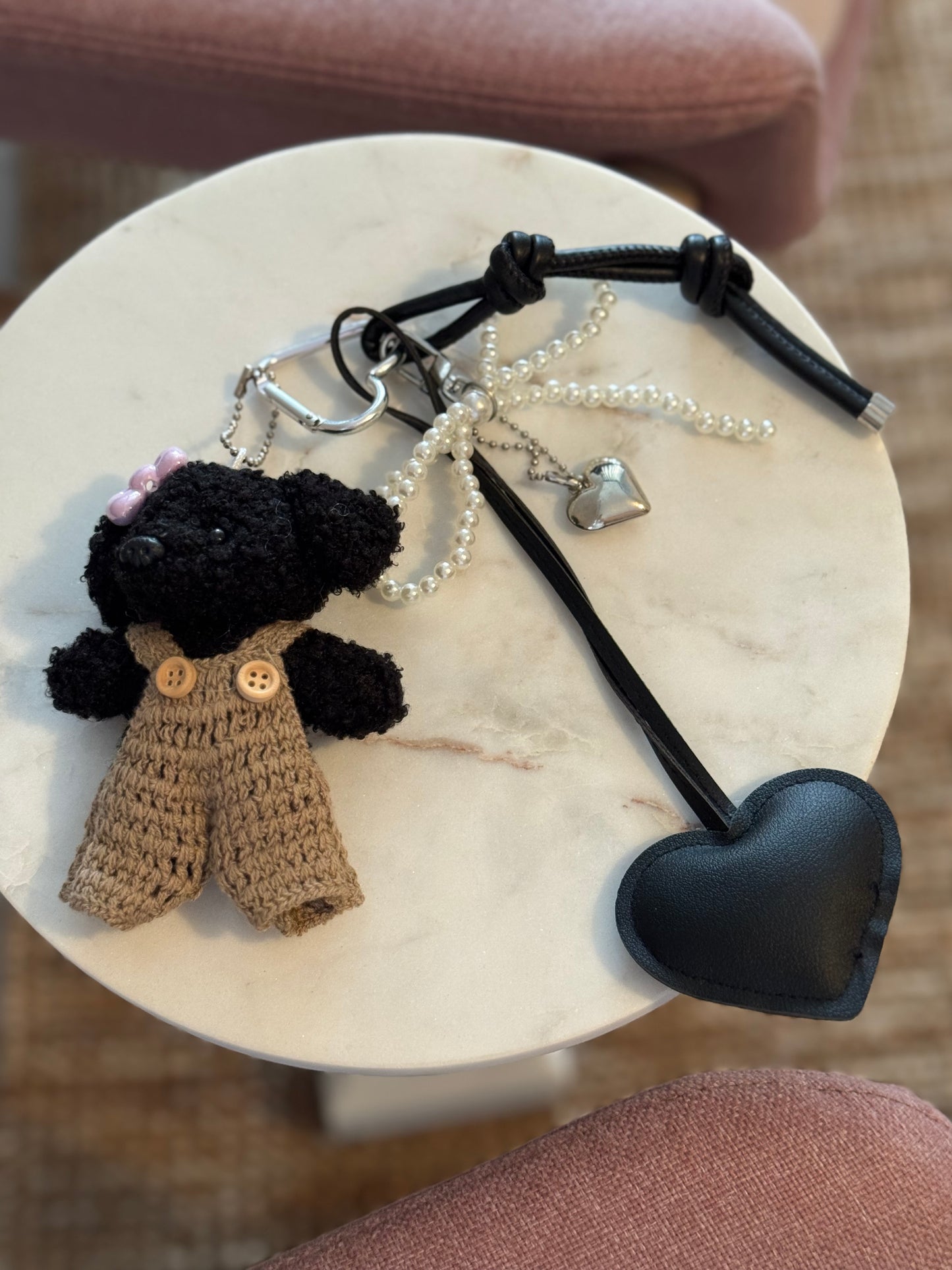 Handbag Key Holder / Multi Charm Toy