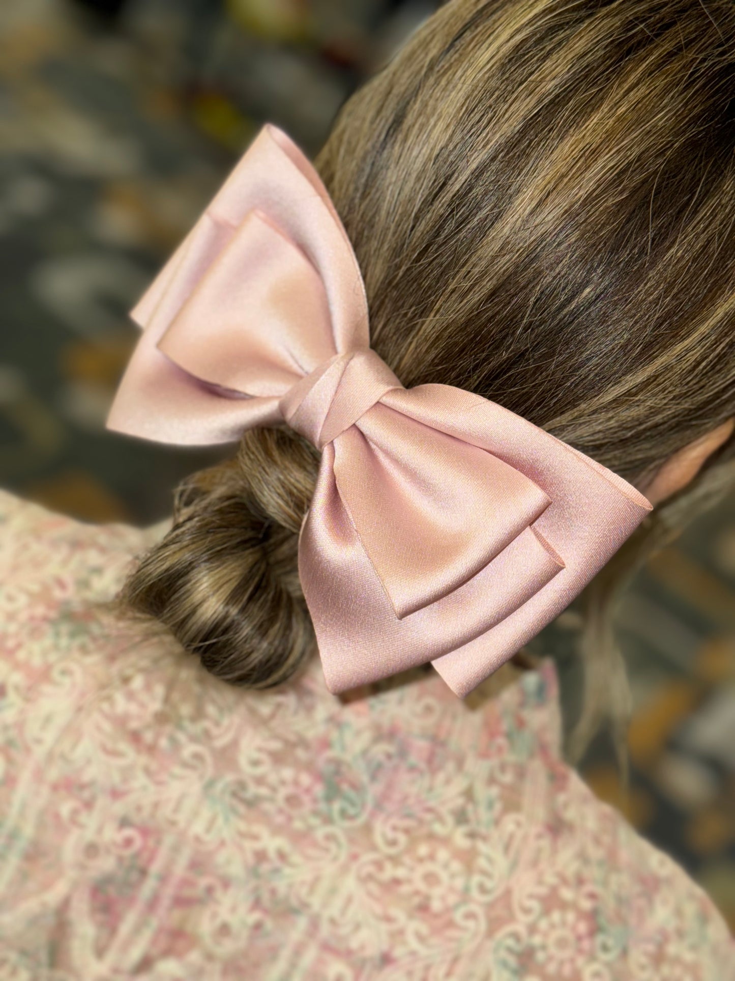 Big Ribbon Hair Clip