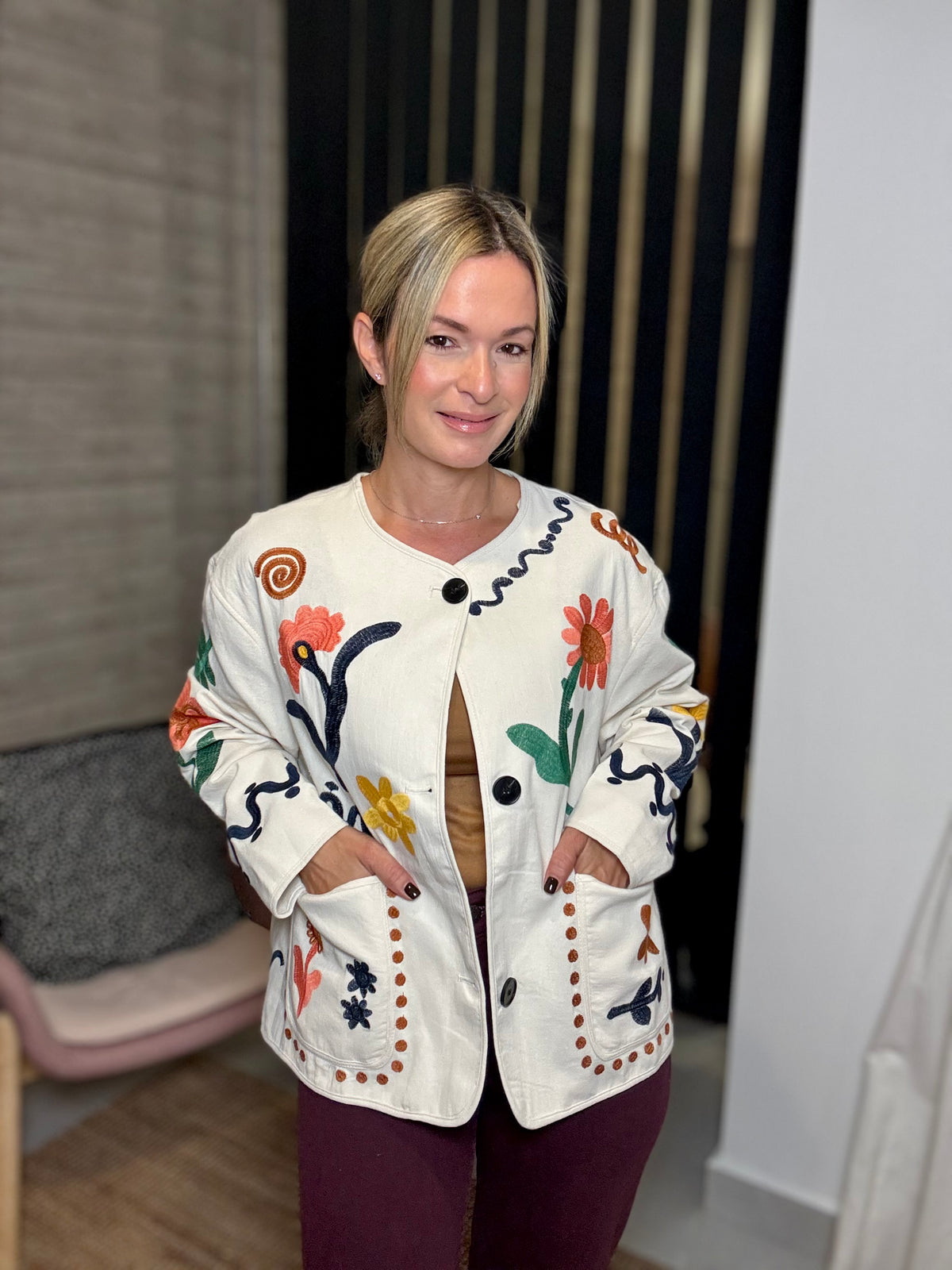 Embroidered Jacket