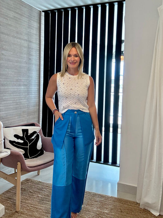 Front Pocket Detail Pant