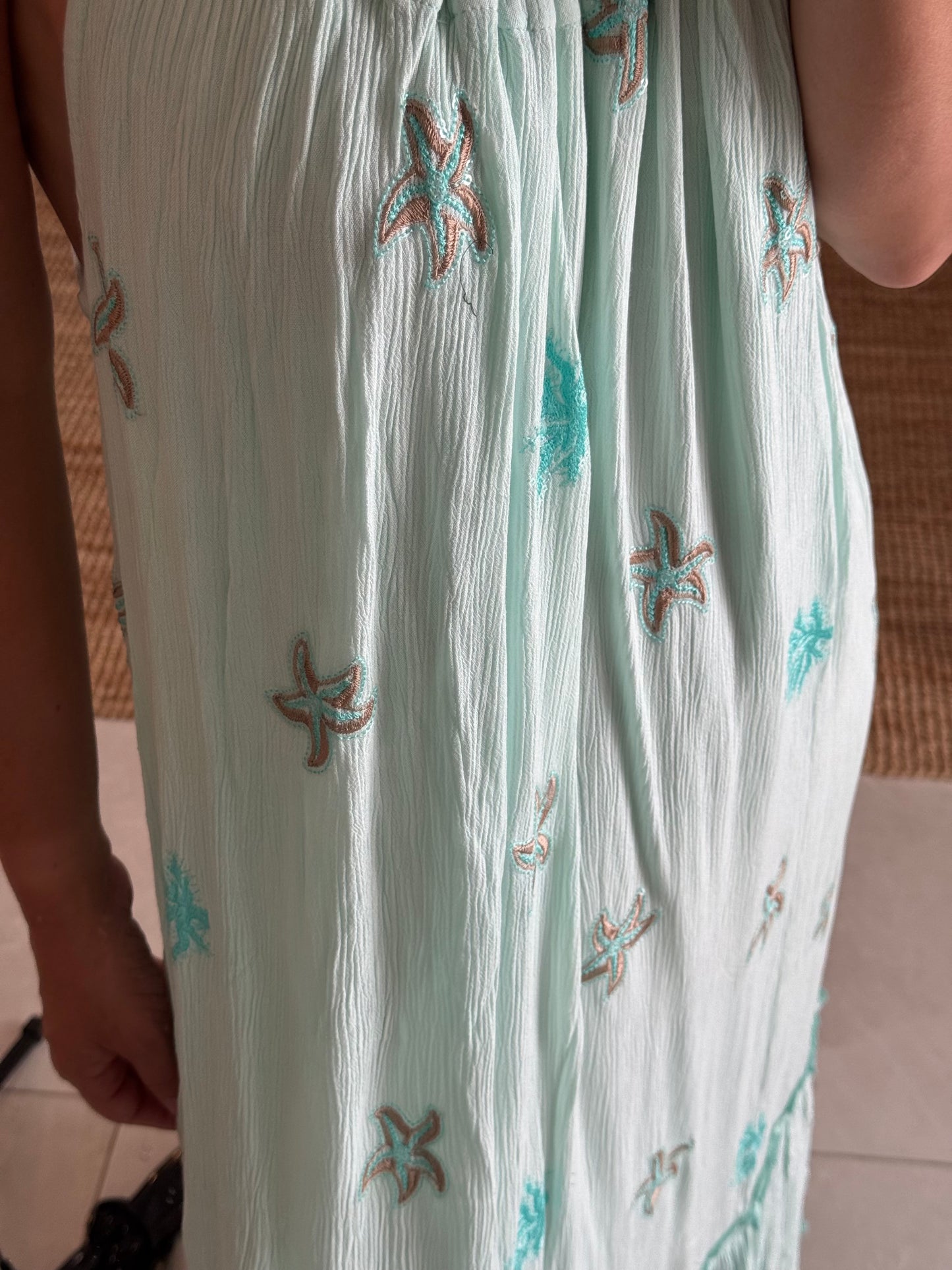 Embroidery & Sequins Dress