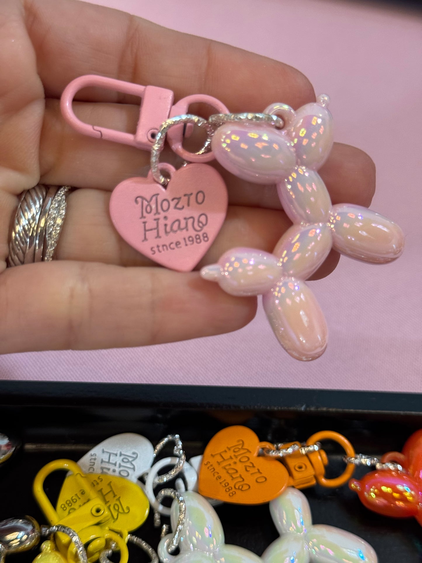 Handbag Key Holder / Ballon Dog