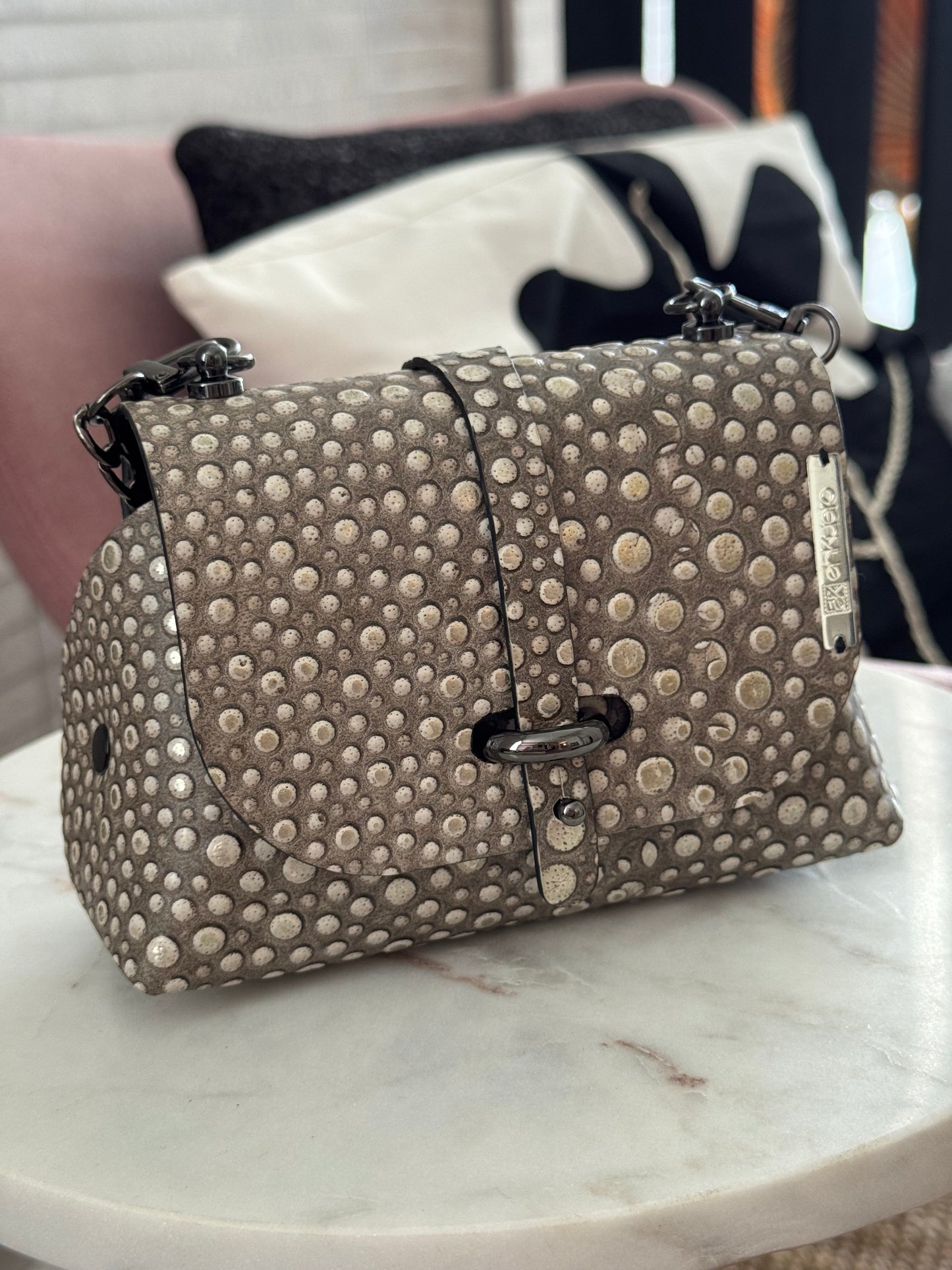 Mini Daisy Leather Bag