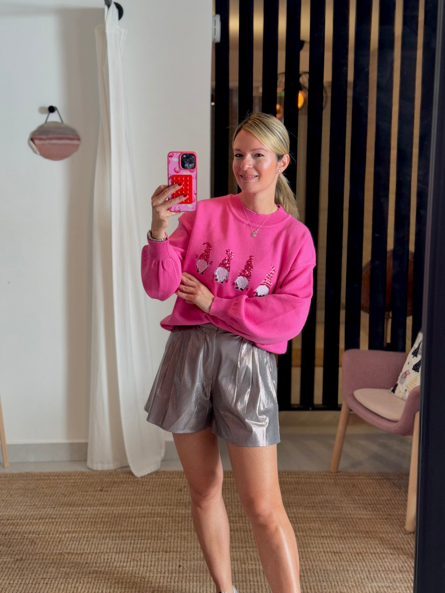 Christmas Sweater Pink