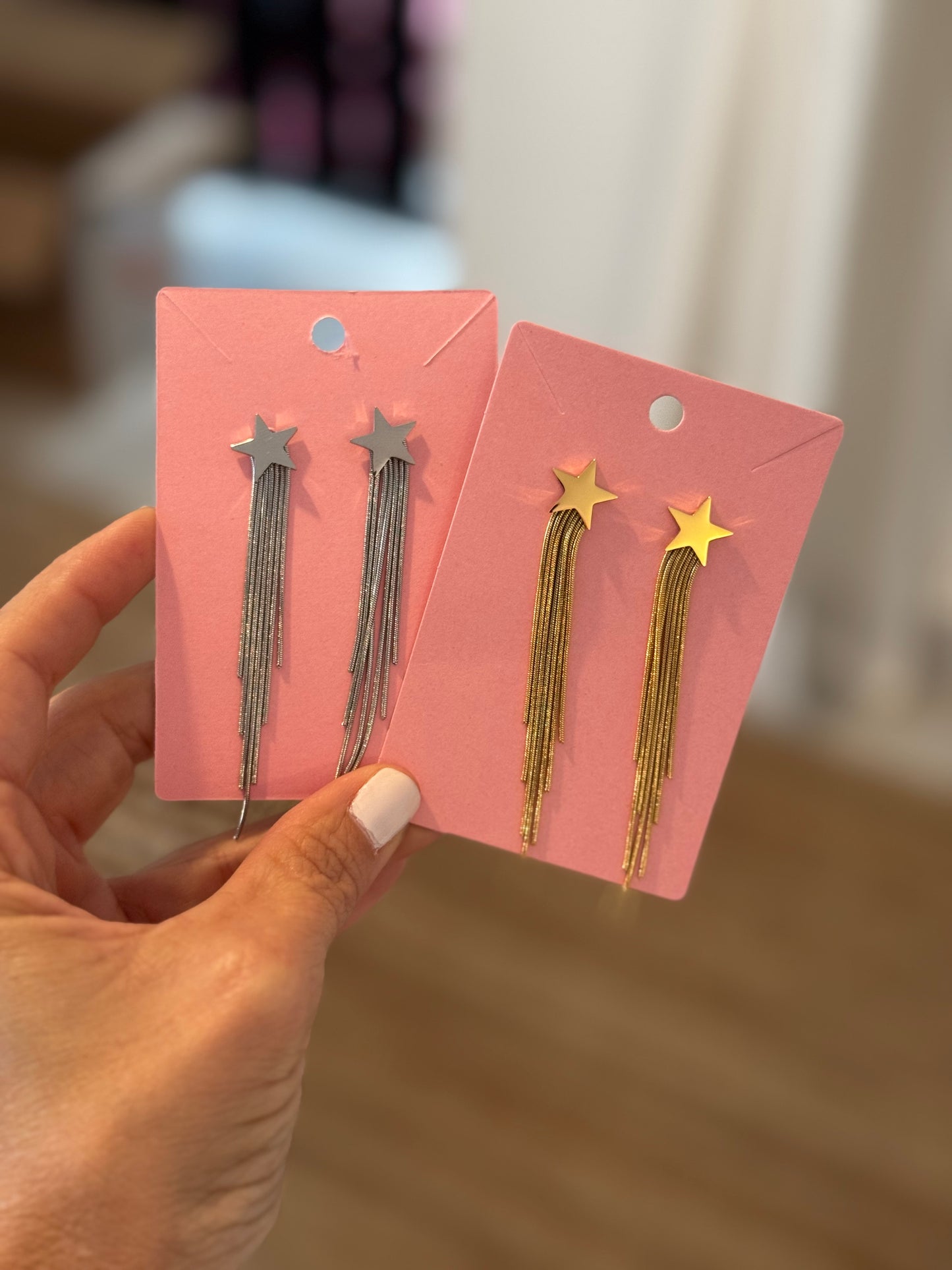Mini Star Earrings