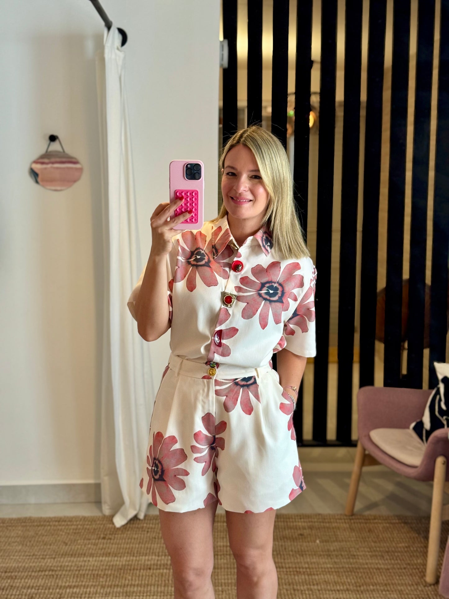 Floral Short Set