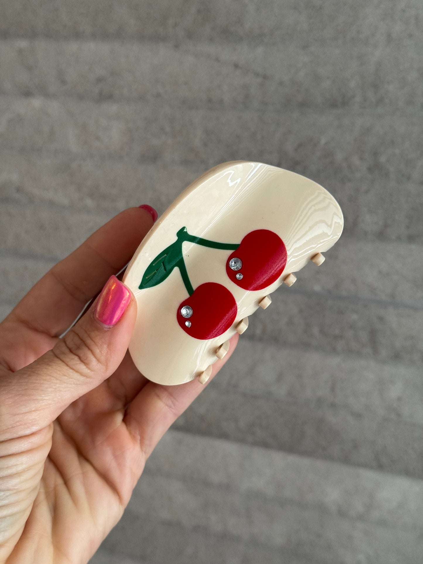 Cherry Hair Clip