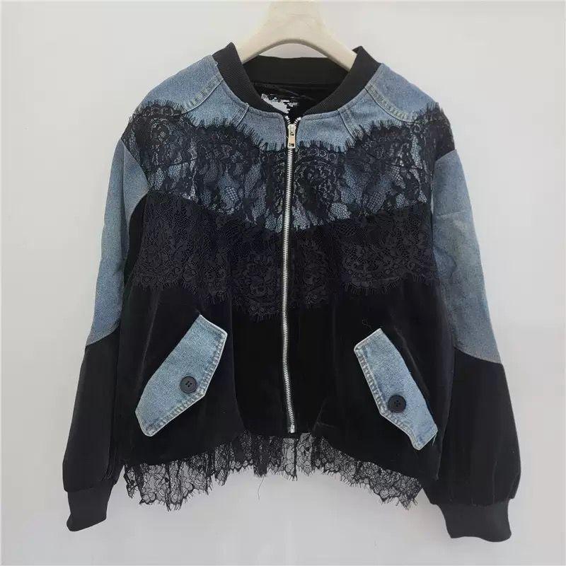 Denim & Lace Jacket