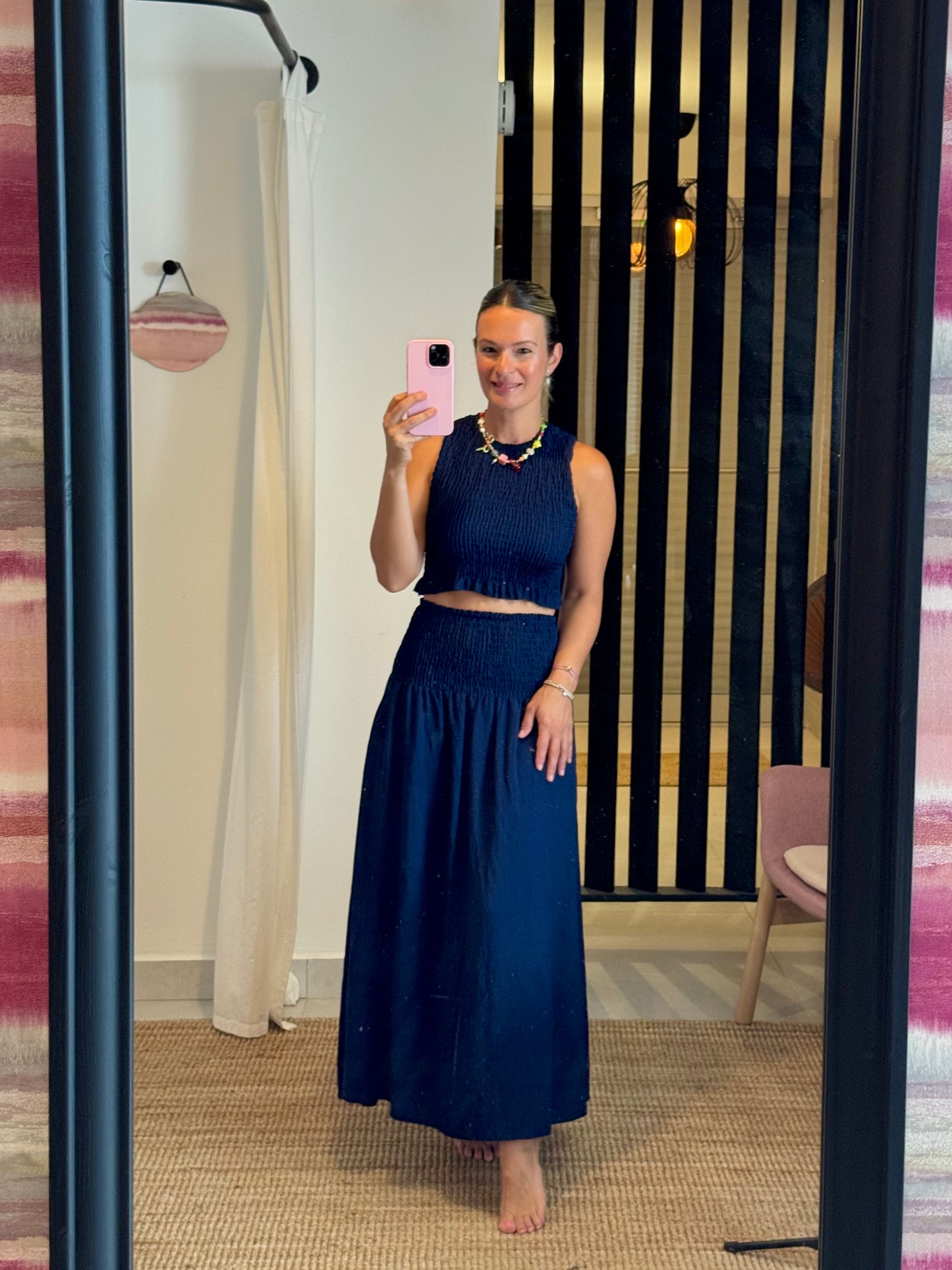 Stretchy Skirt Set