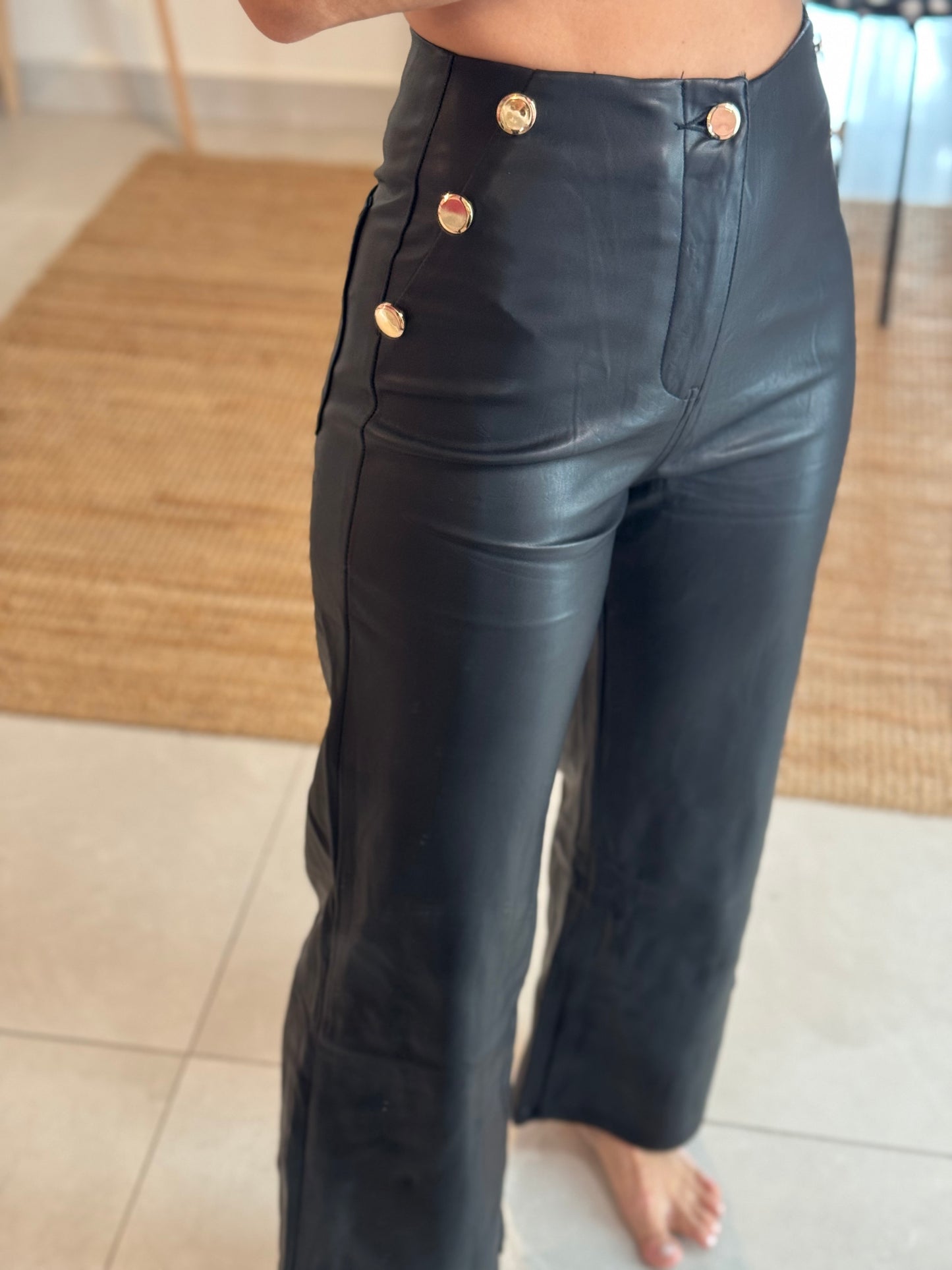 Faux Leather Pant