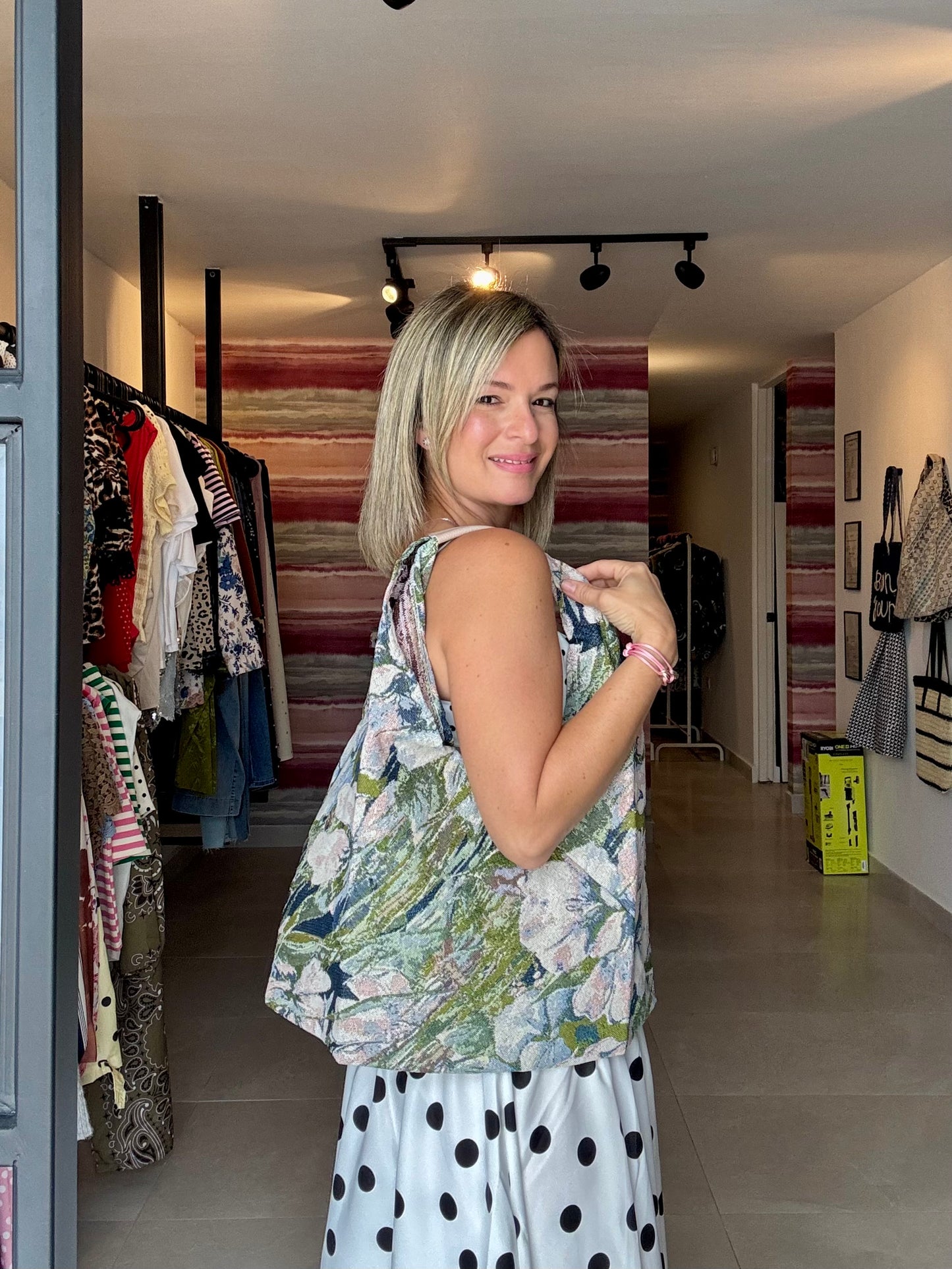 Fabric Hobo Bag