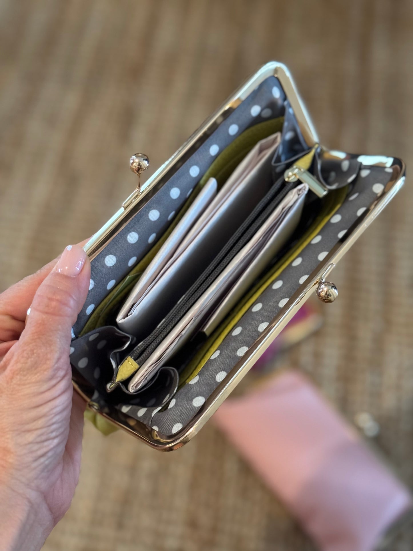 Leather Wallet/Clutch