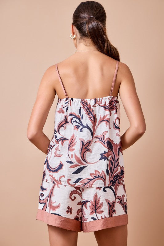 Top & Wrap Skirt Set