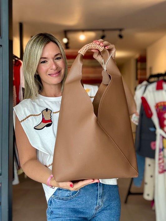 Leather Hobo Bag