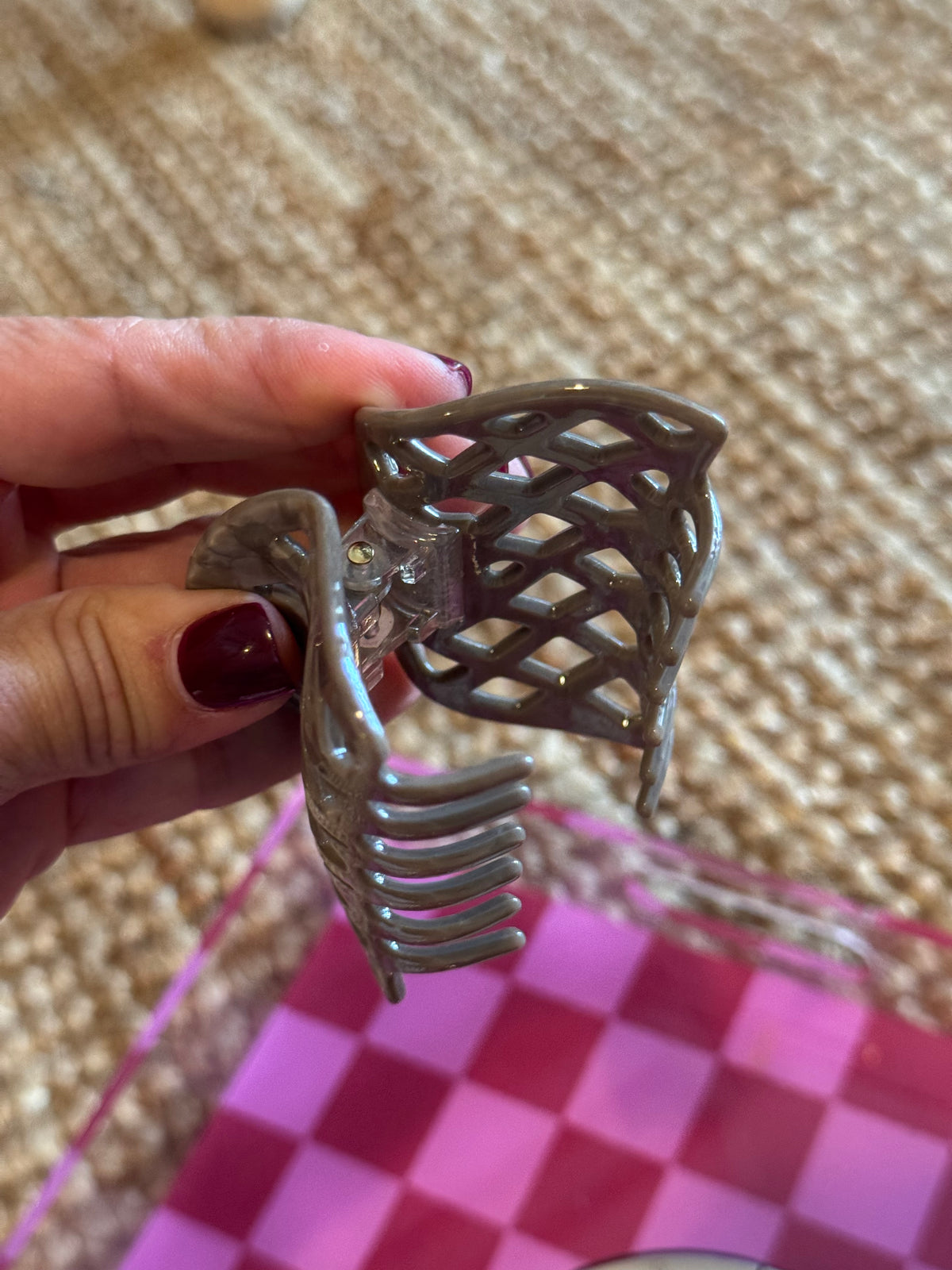 Marble Style Claw Clips
