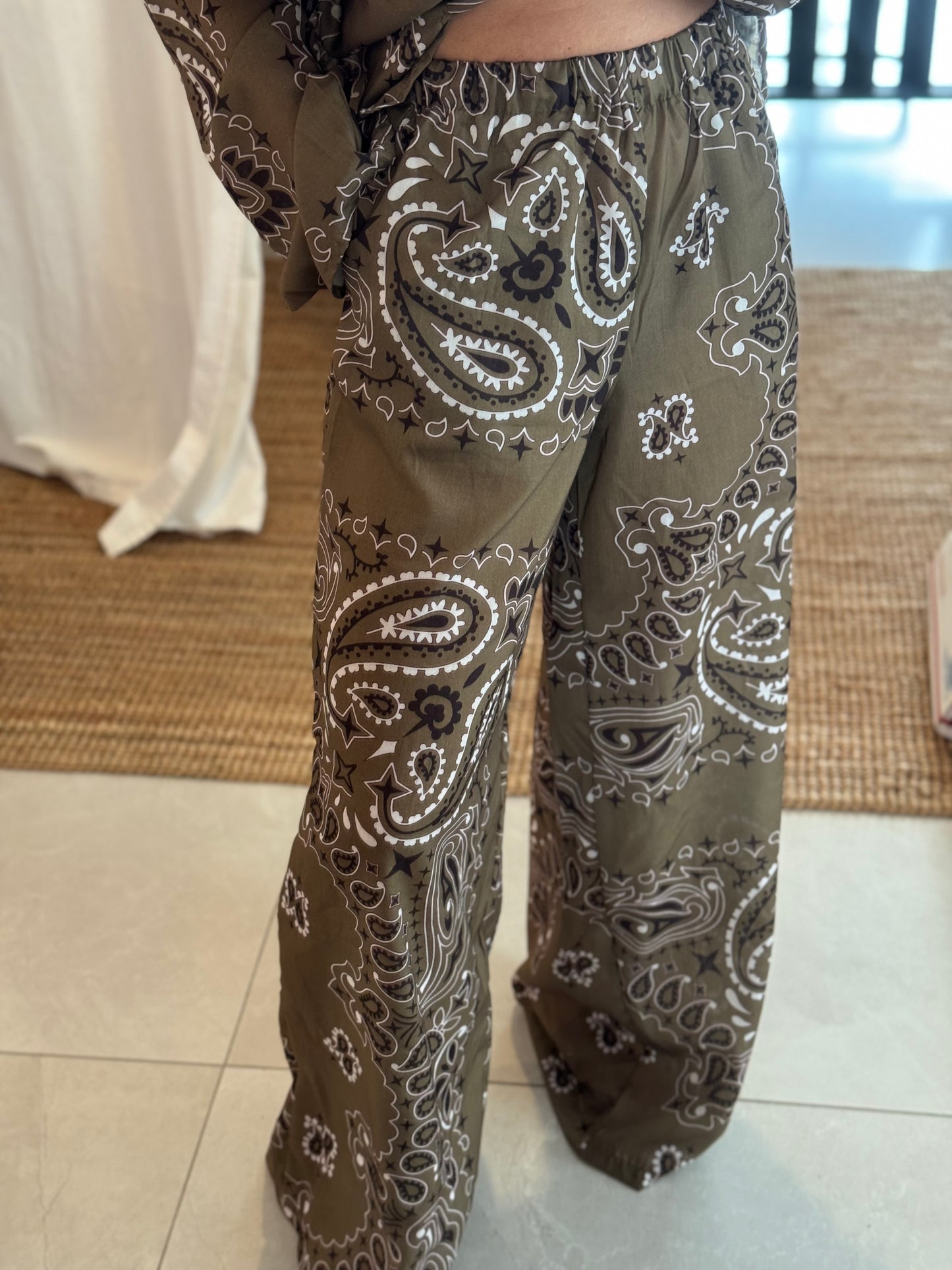 Bandana Pant Set