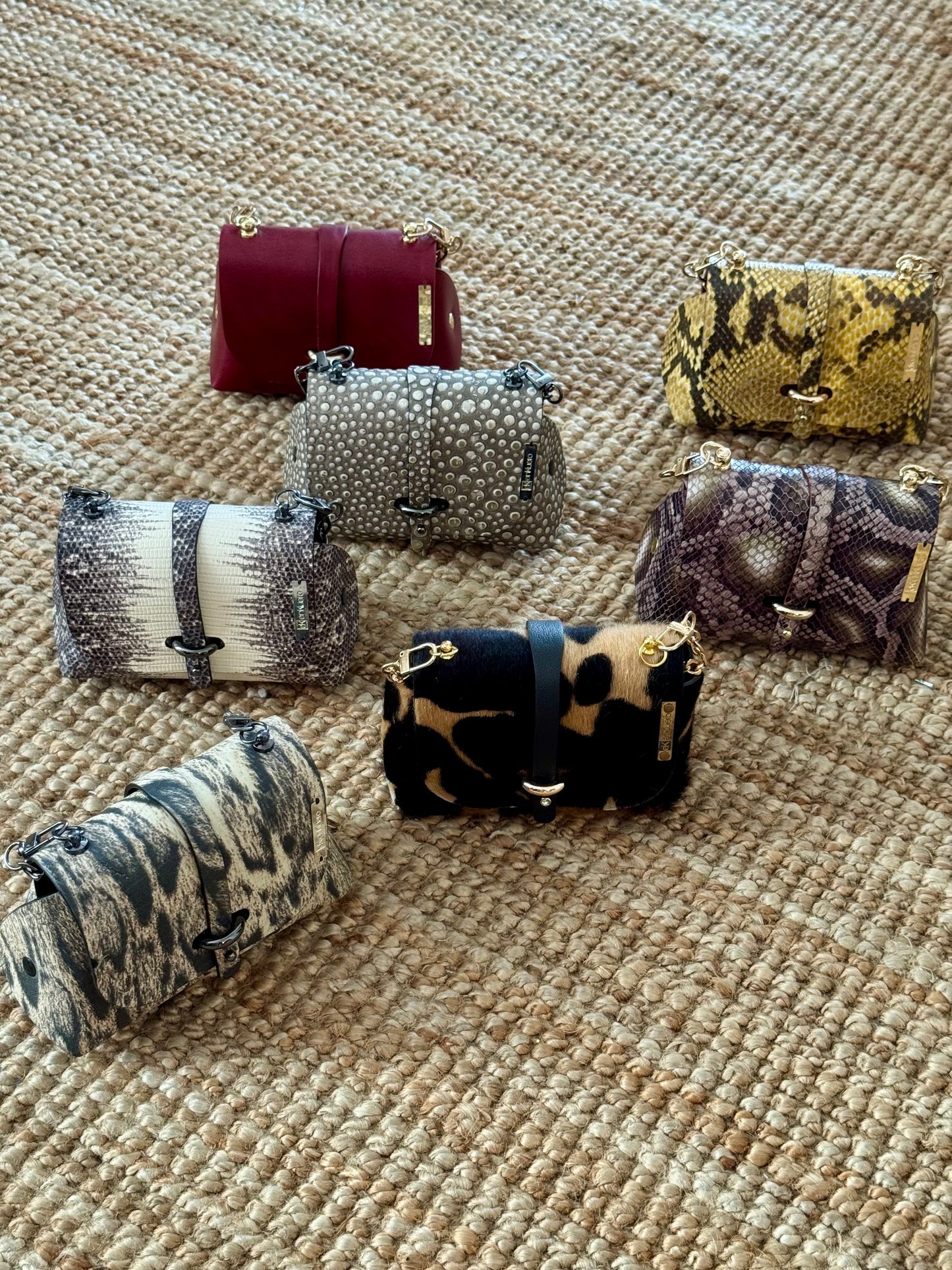 Mini Daisy Leather Bag