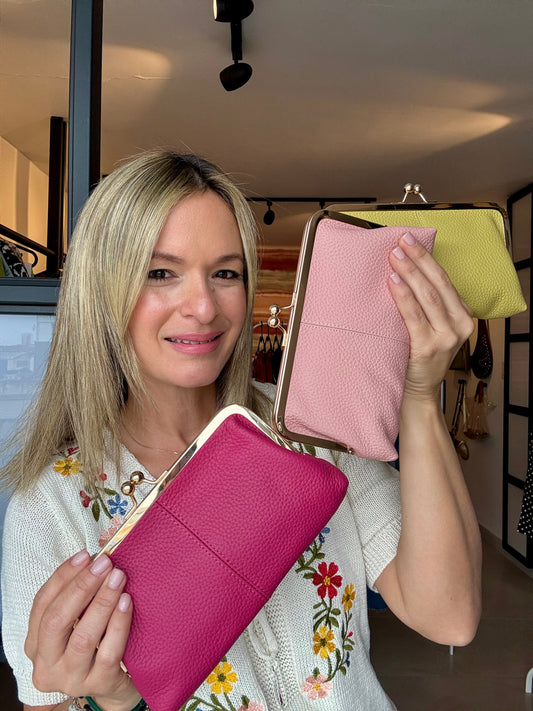 Leather Wallet/Clutch