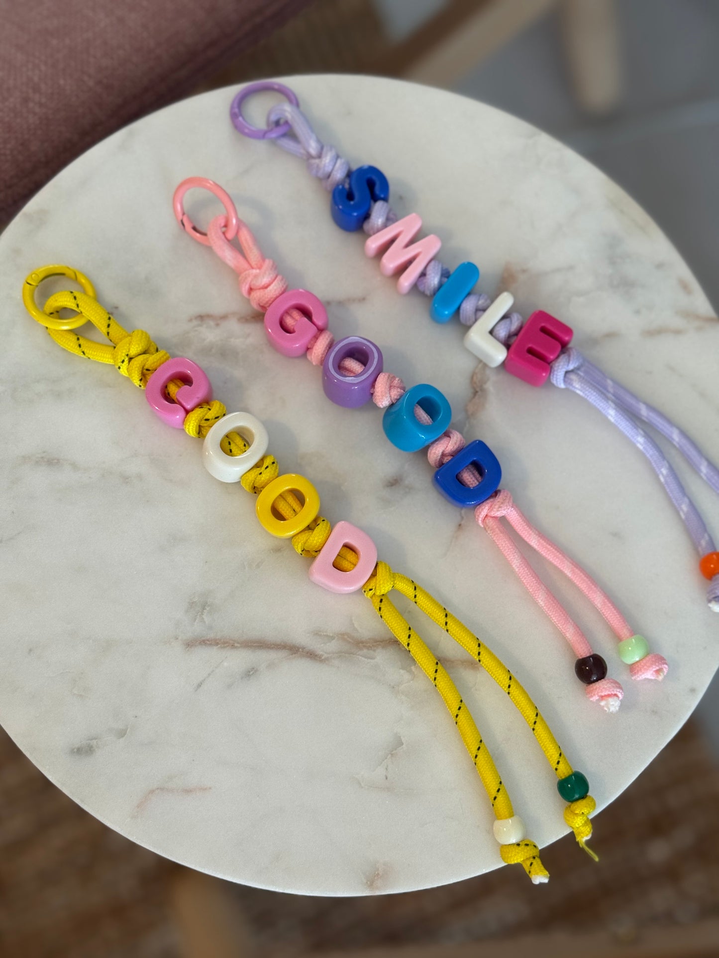 Handbag Key Holder / Words