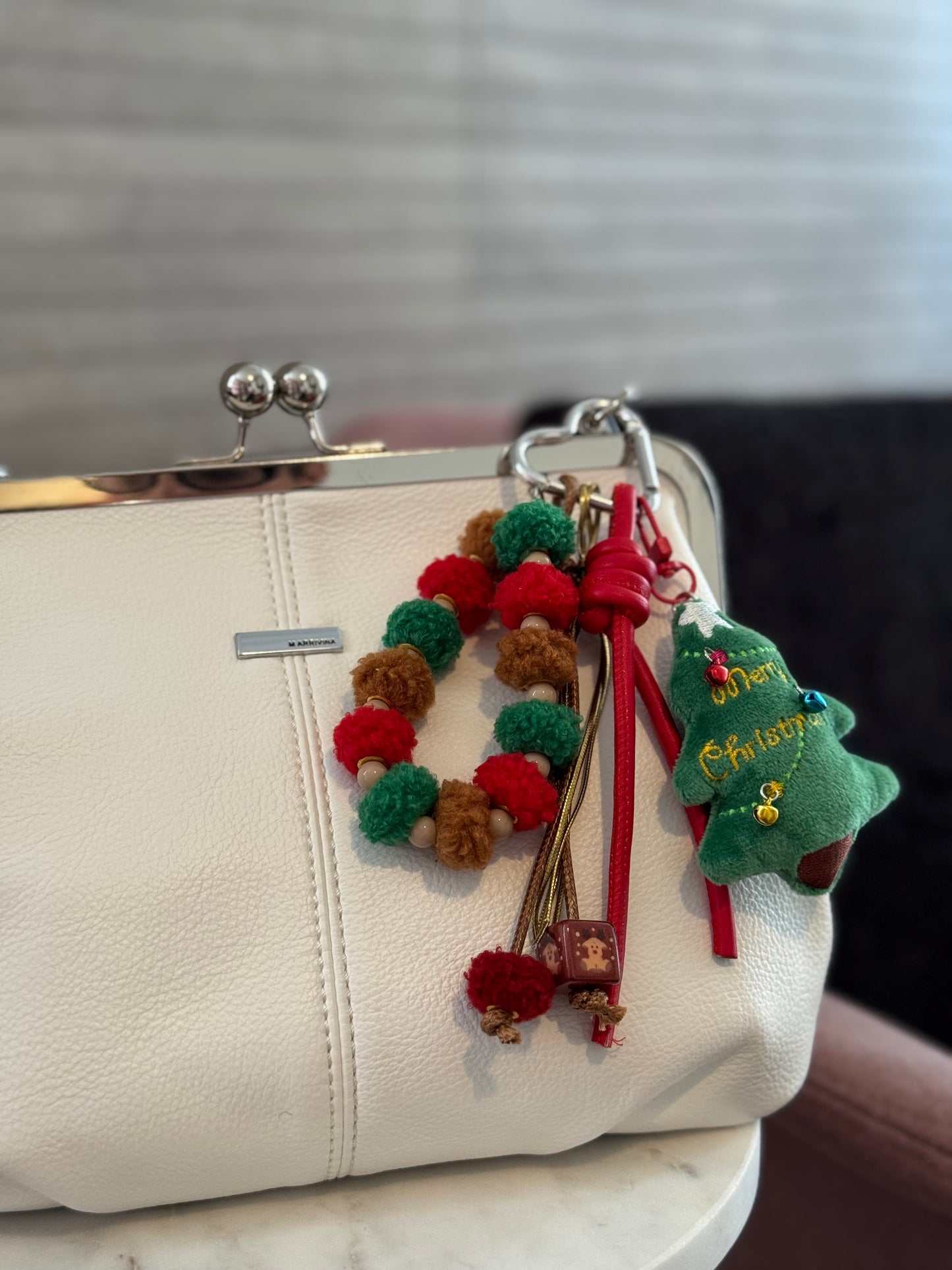 Handbag Key Holder / Christmas Charms