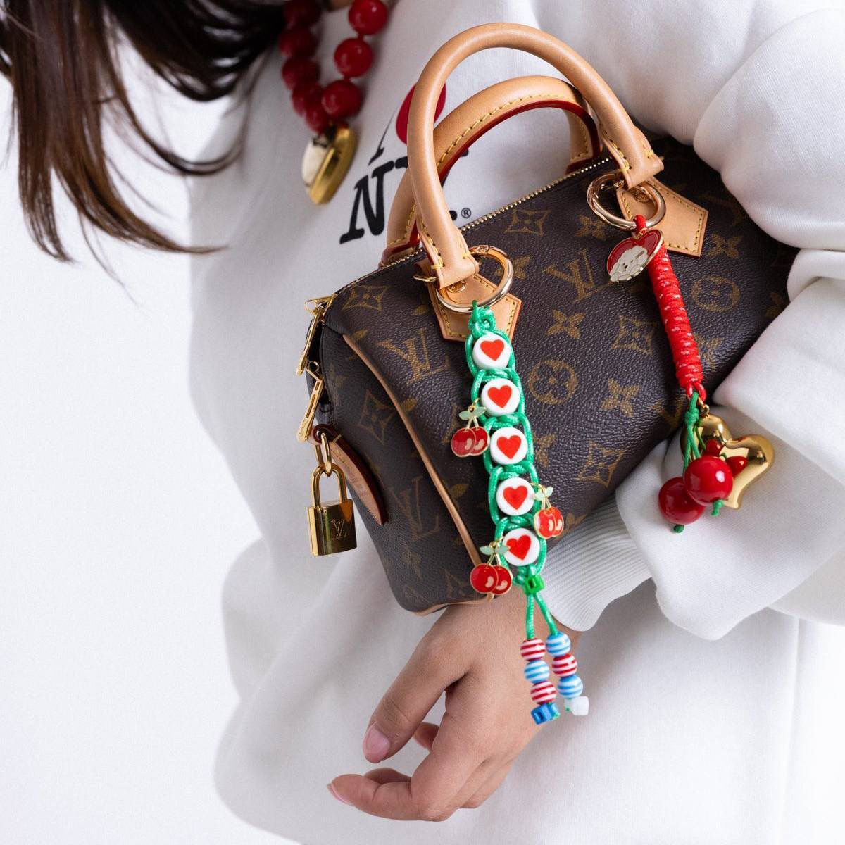 Handbag Key Holder / Heart