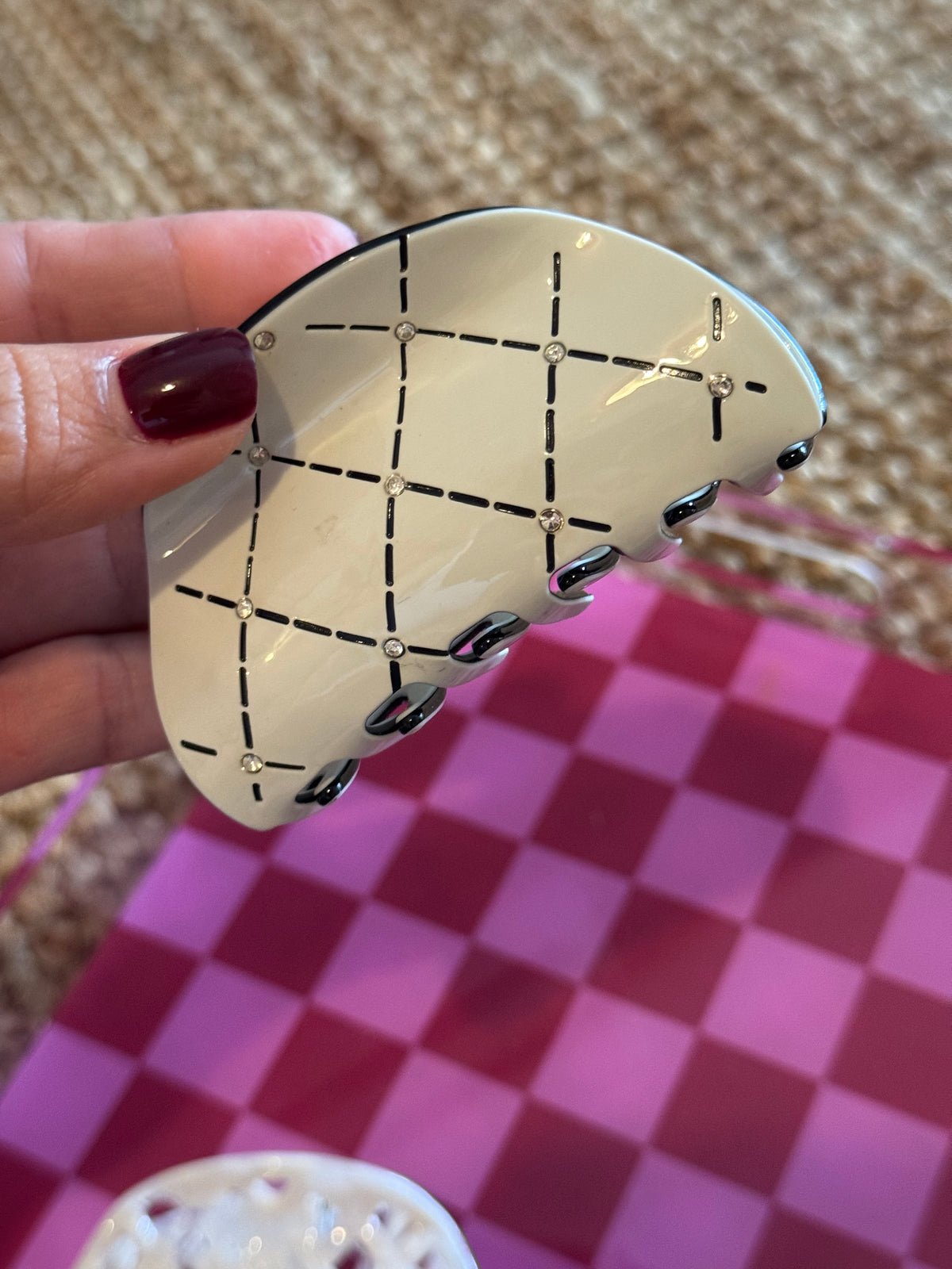 Marble Style Claw Clips
