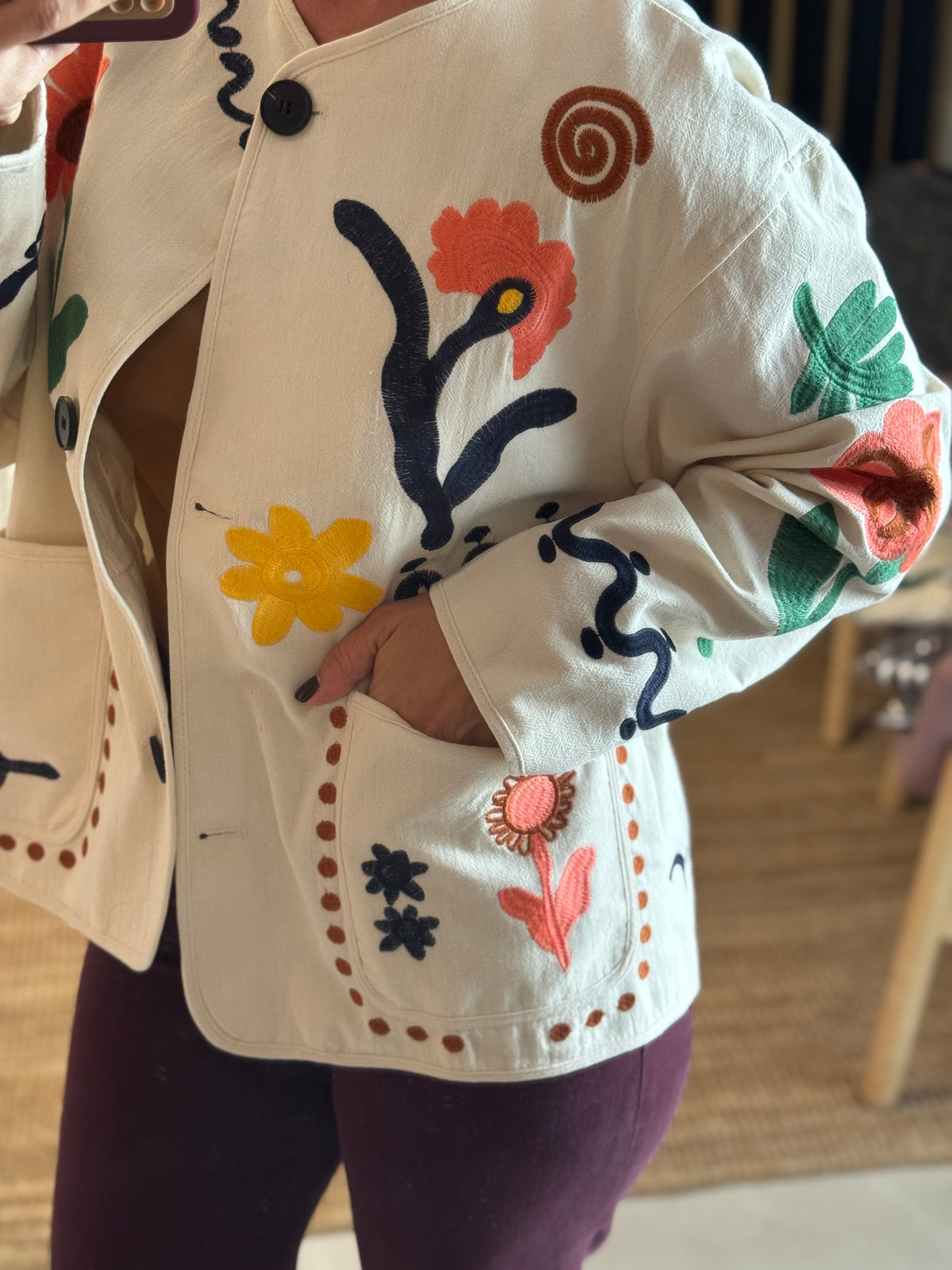 Embroidered Jacket