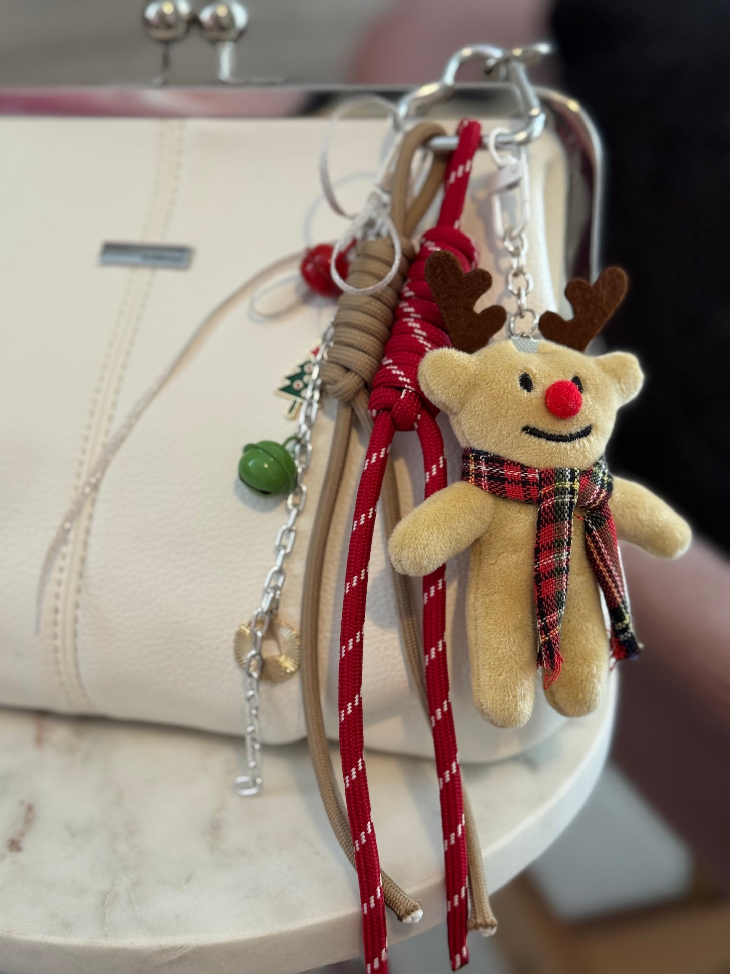 Handbag Key Holder / Christmas Charms