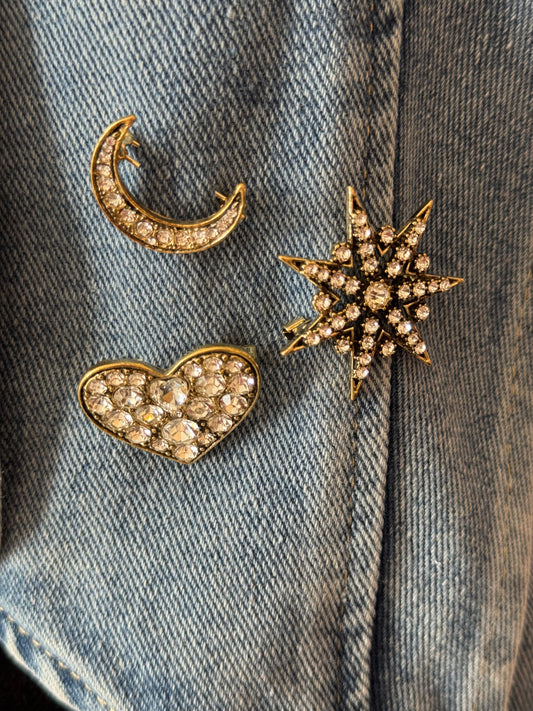 Trio Pin / Brooch