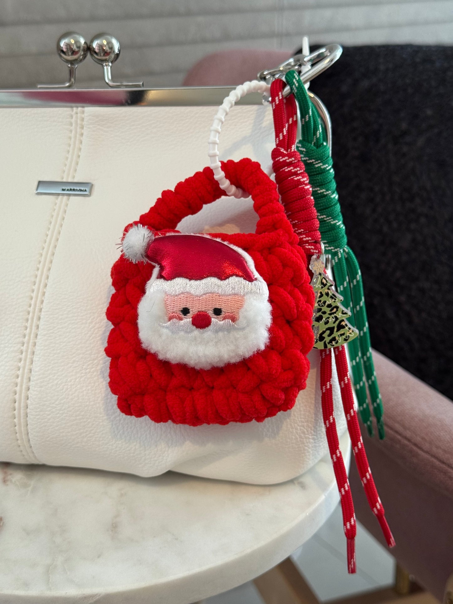 Handbag Key Holder / Christmas Charms