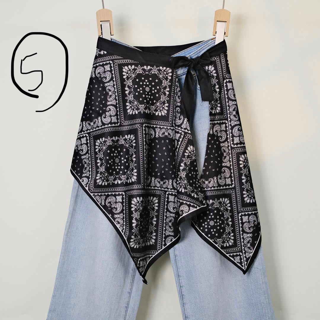 Asymmetrical Bandana