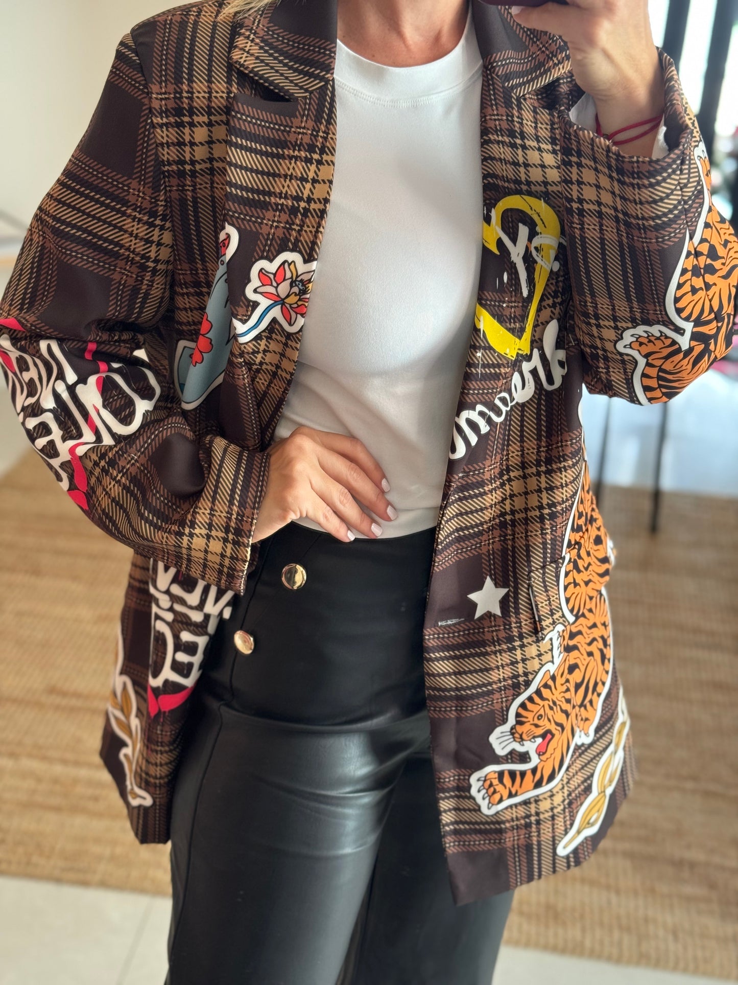 Funky Fall Blazer