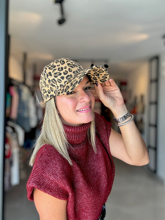 Leopard Cap