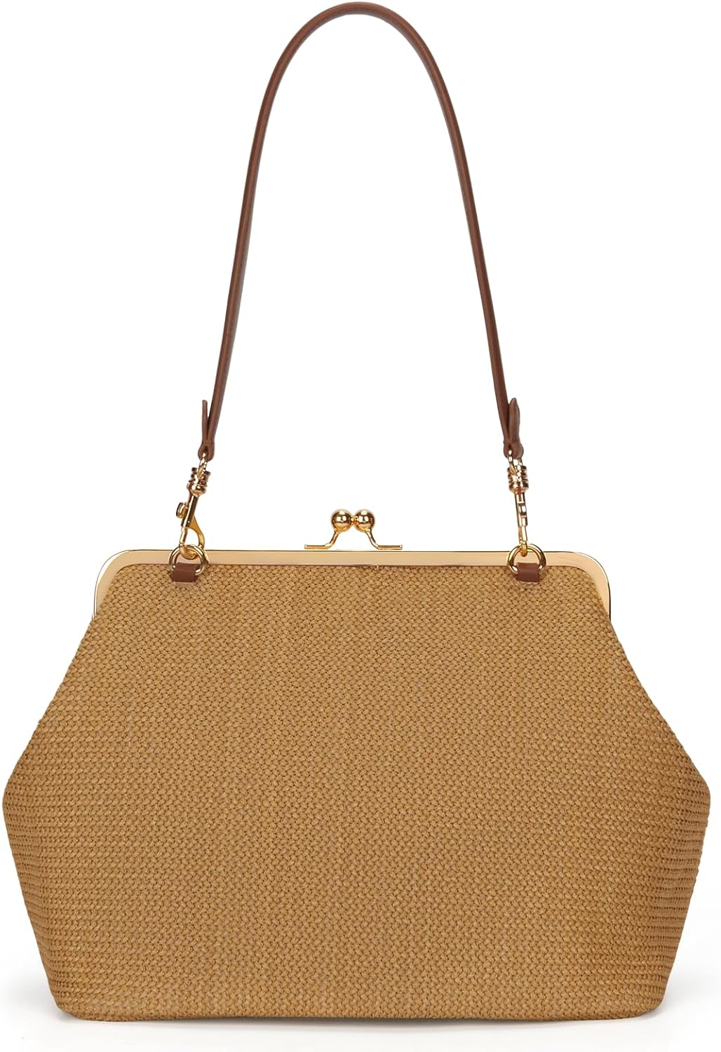 Straw Hobo Large Bag