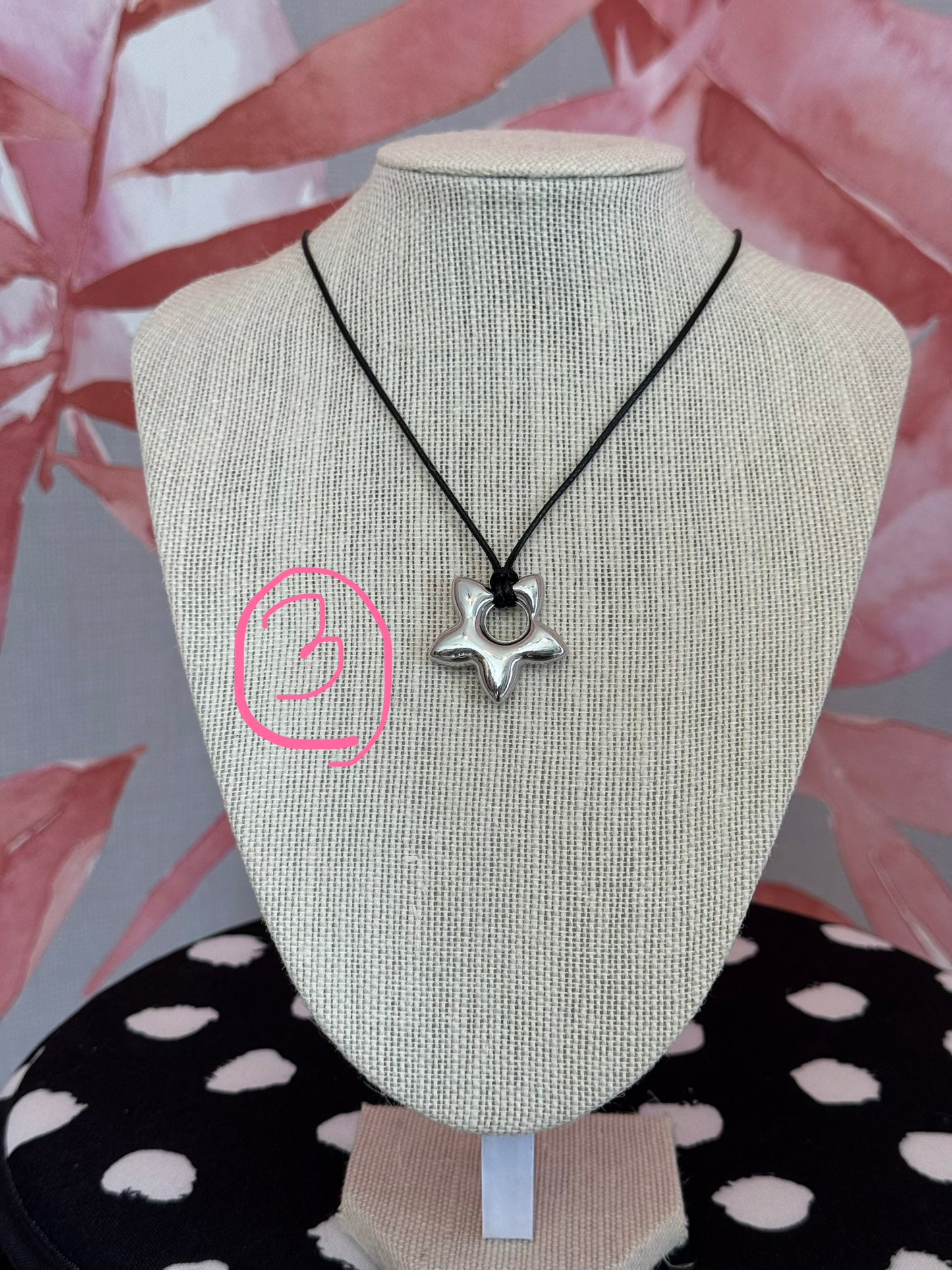 Cord Pendant Necklace