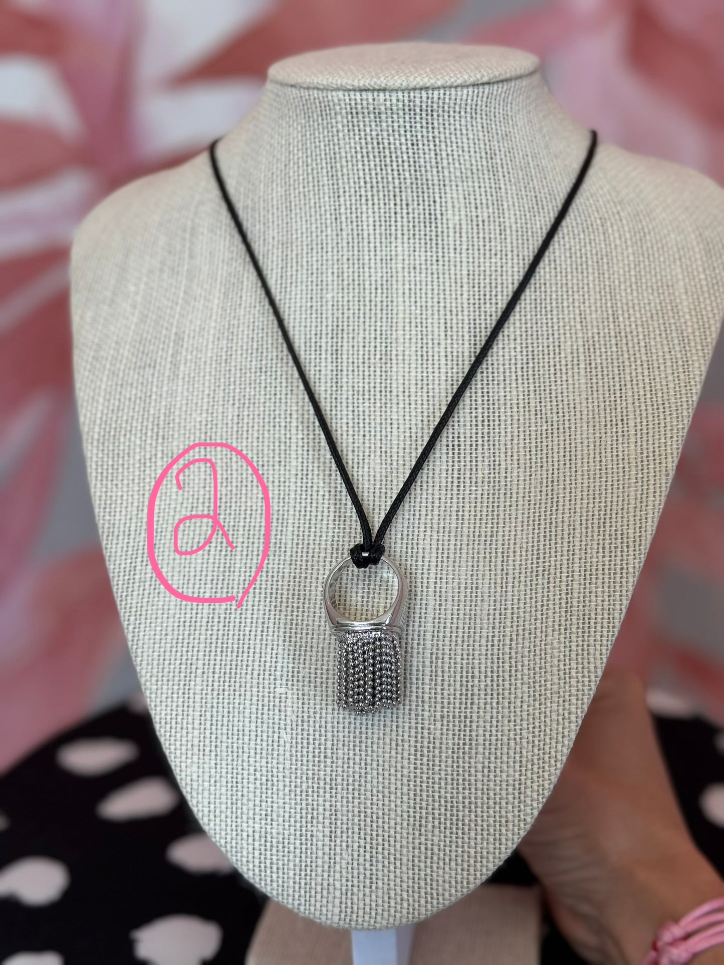 Cord Pendant Necklace