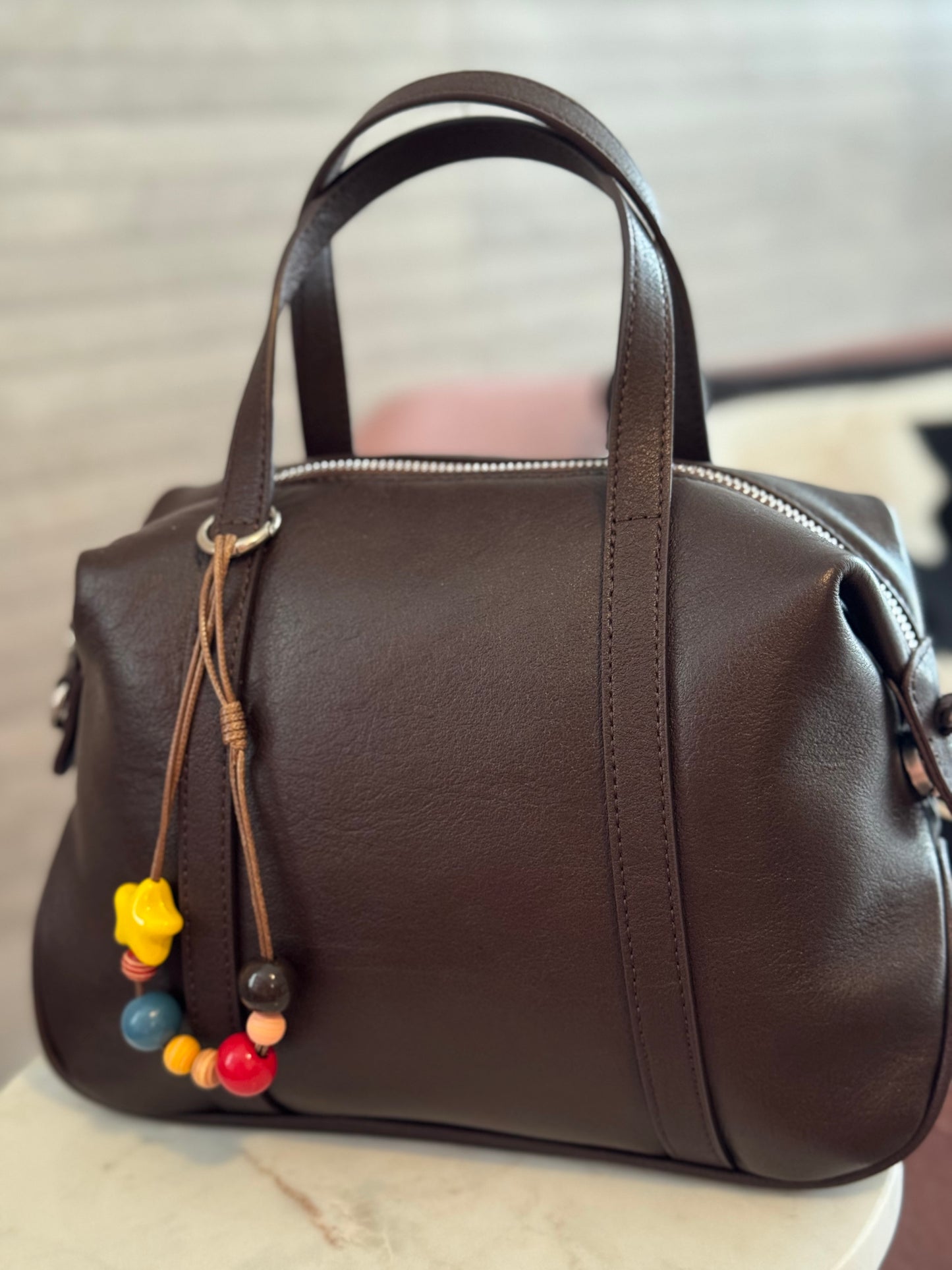 Handbag Key Holder / Abstract