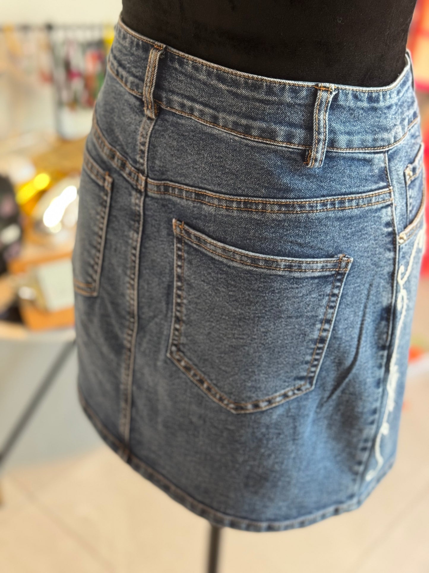 Denim Skirt