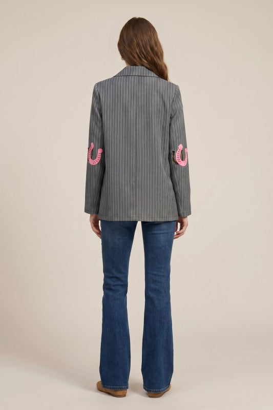 Embroidery Blazer