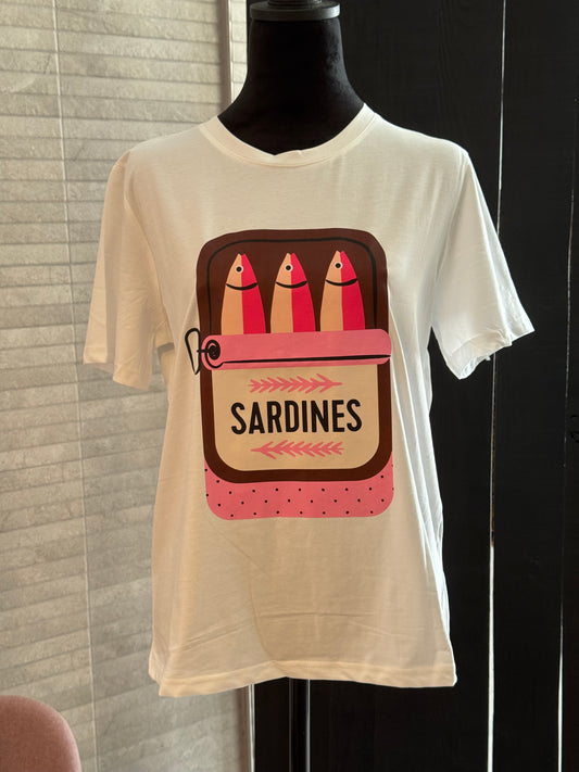 Sardines Tshirt Top