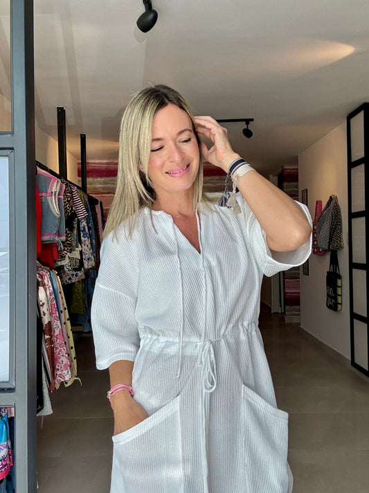 Pockets Cover Up Dress
