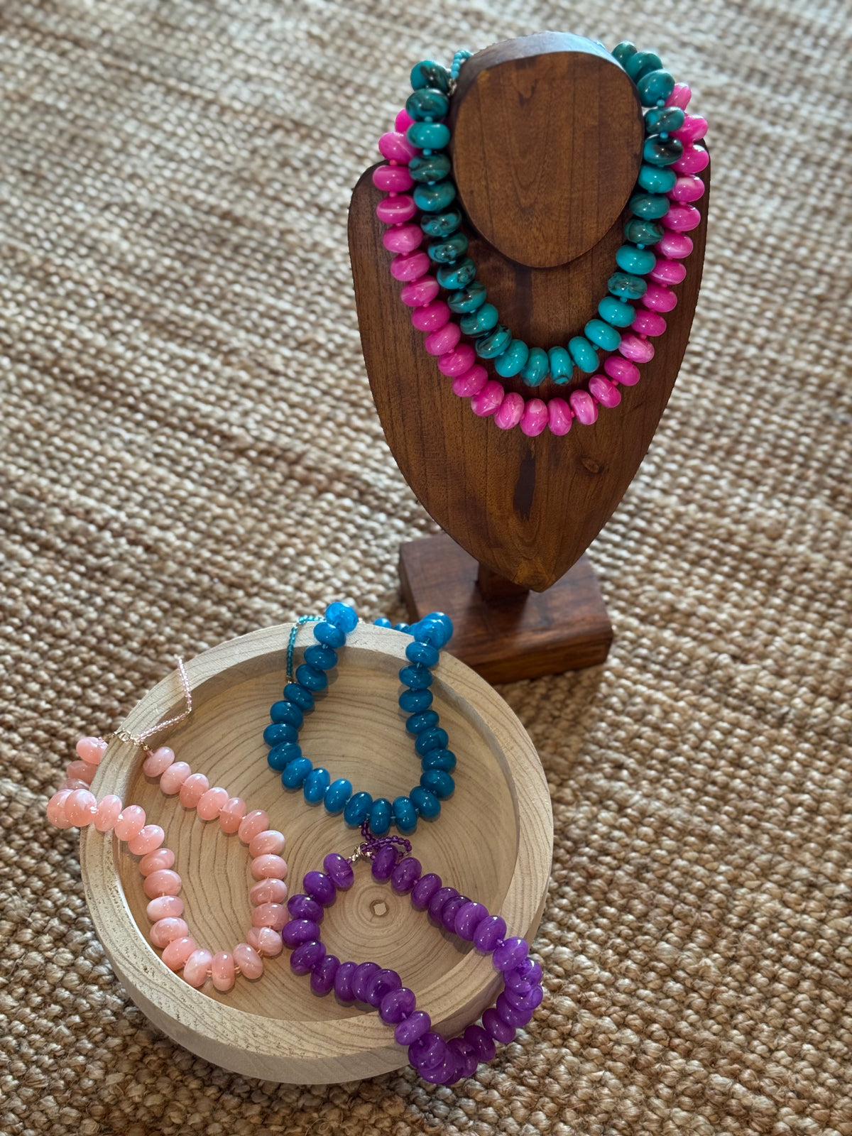 Statement Beaded Necklace