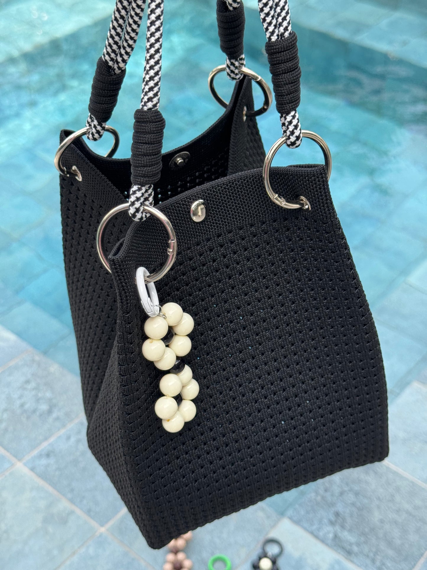 Handbag Key Holder / Flower