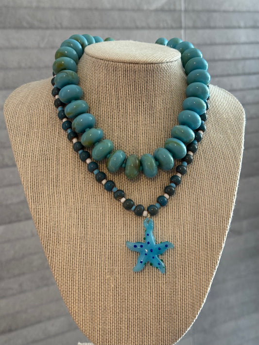 Statement Beaded Necklace