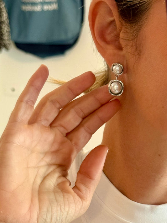 Mini Pearl Earrings