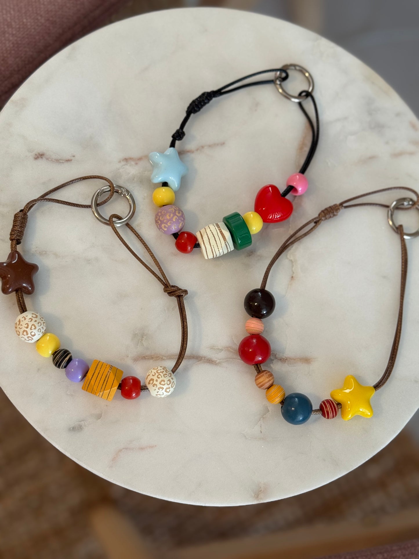 Handbag Key Holder / Abstract