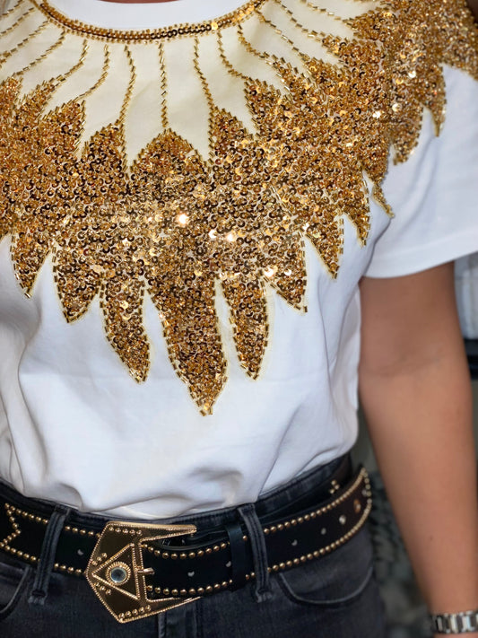 Gold Embellished Belt