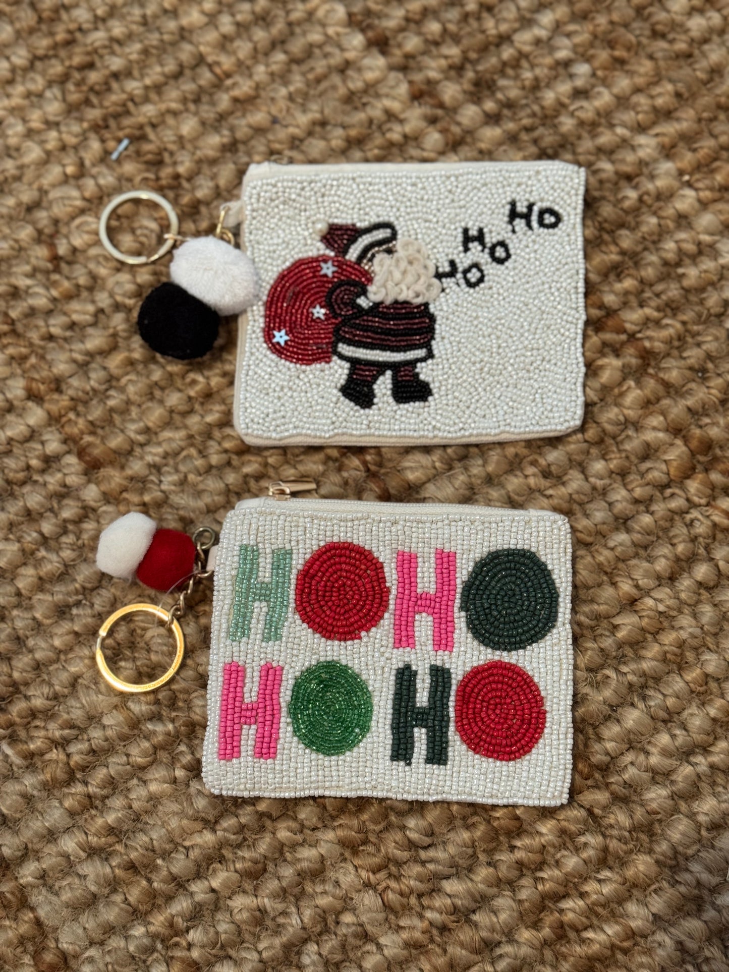 Beaded Coin Mini Pouch