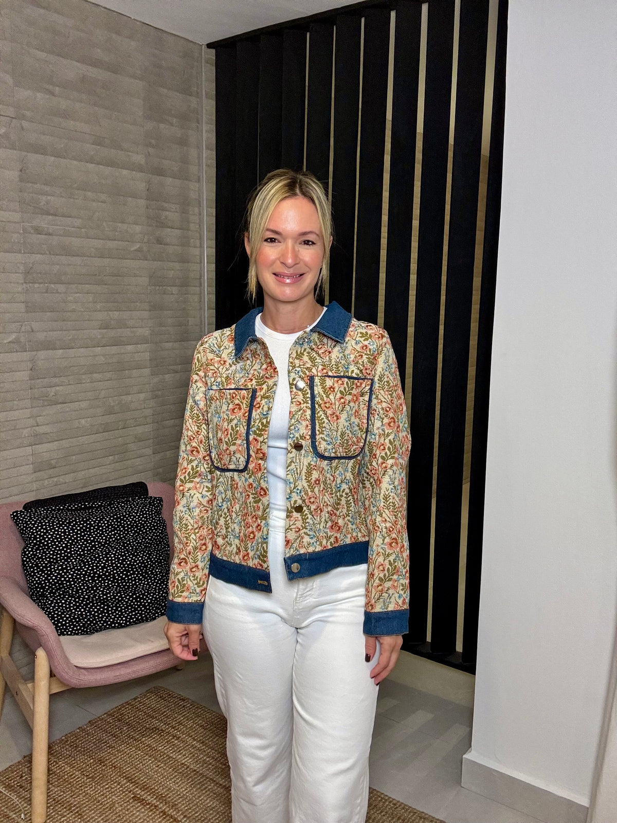 Tapestry Floral Jacket